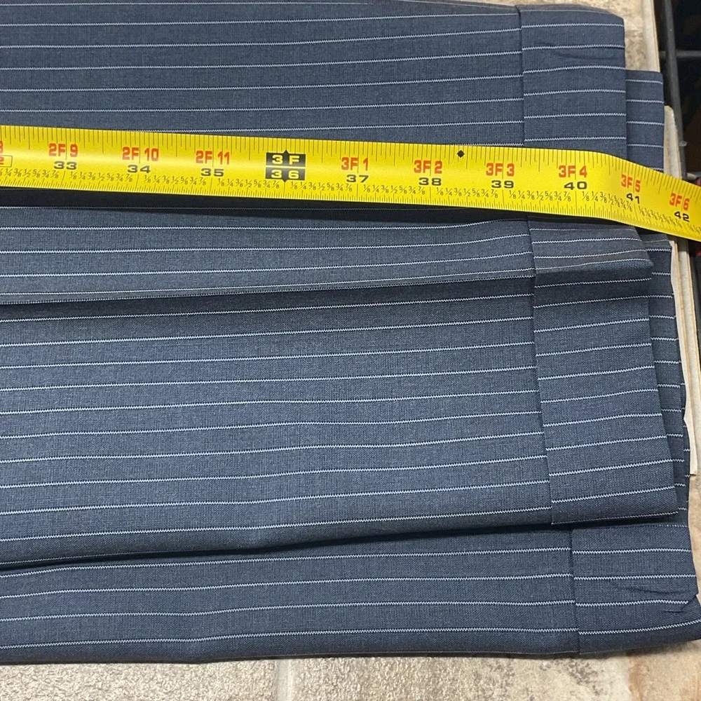 Jack Victor Collection Blue Pinstripe Super 120s Wool Blazer Sport Coat Canada